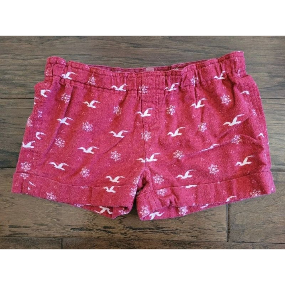 Burgundy Hollister Sleep / PJ Shorts
